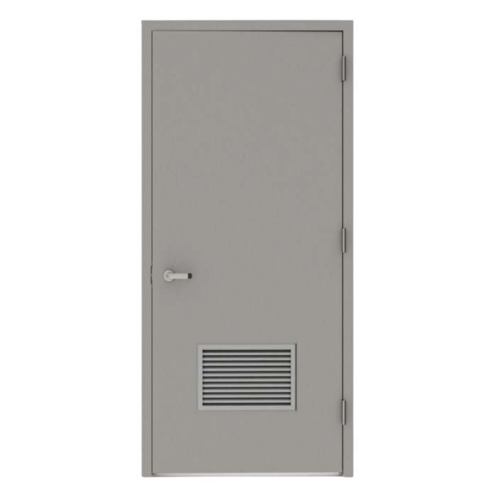 louvered fire resistant door 2