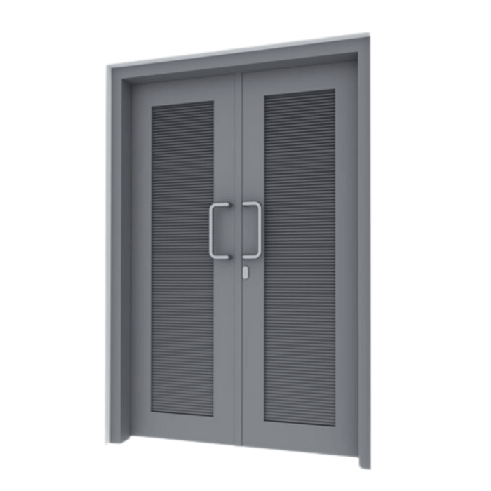 louvered fire resistant door 3